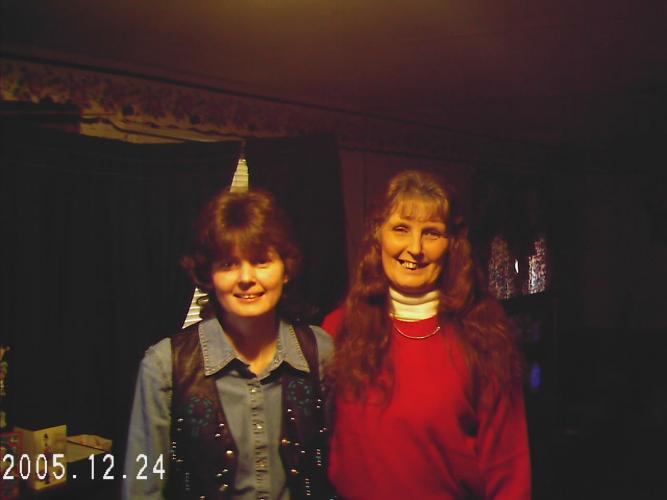 daughter and mother
